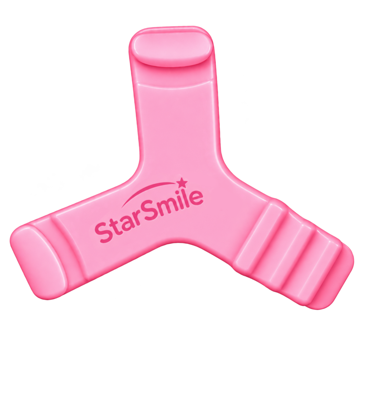 Pink StarSmile aligner seating tool
